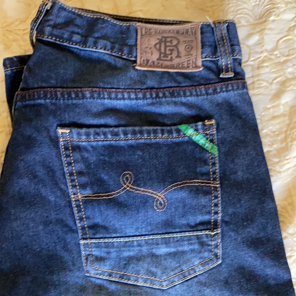 Ralph Lauren Mens Game Green Jeans